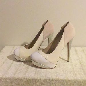 ALDO leather platform pumps size 39
